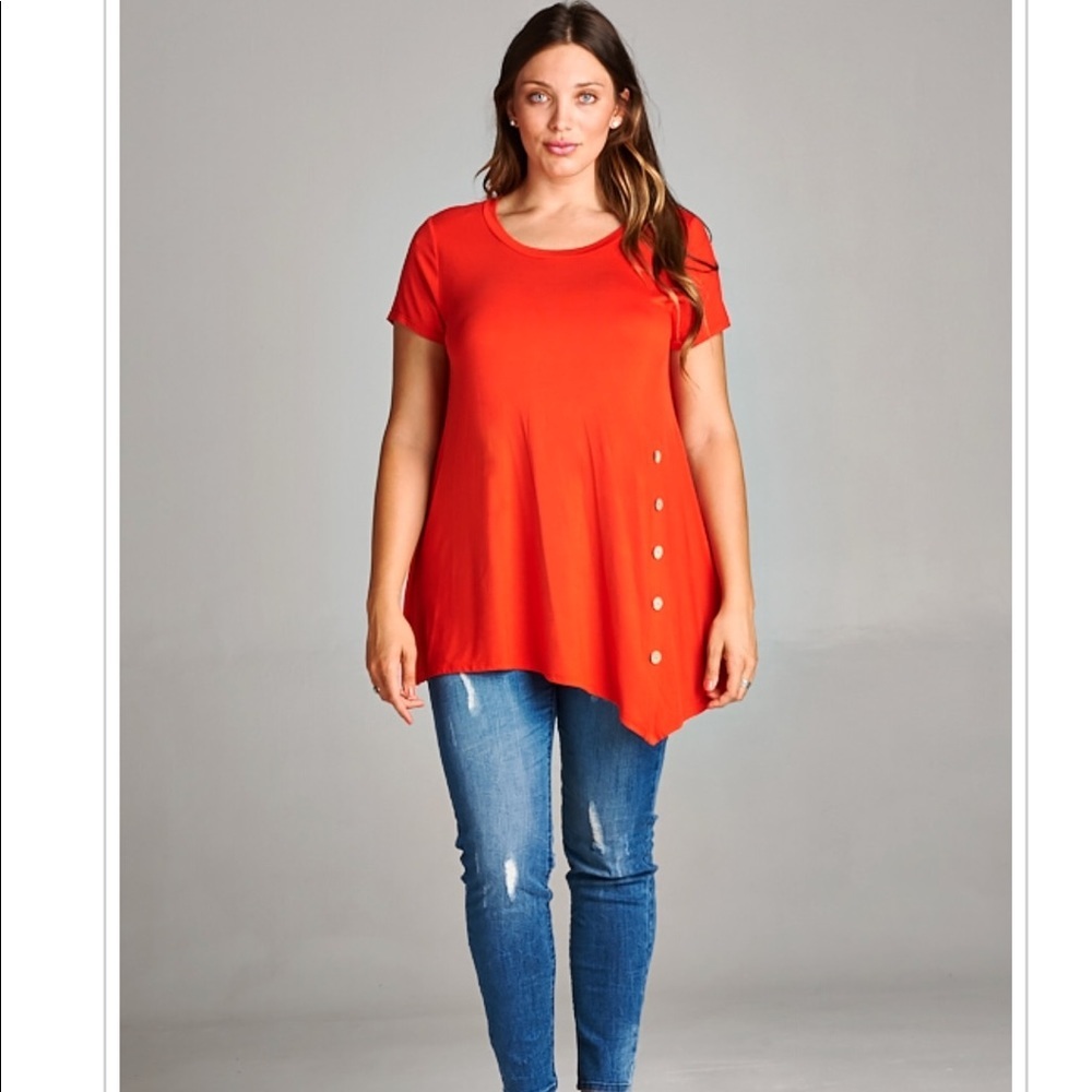 Women’s Button Embellished Top